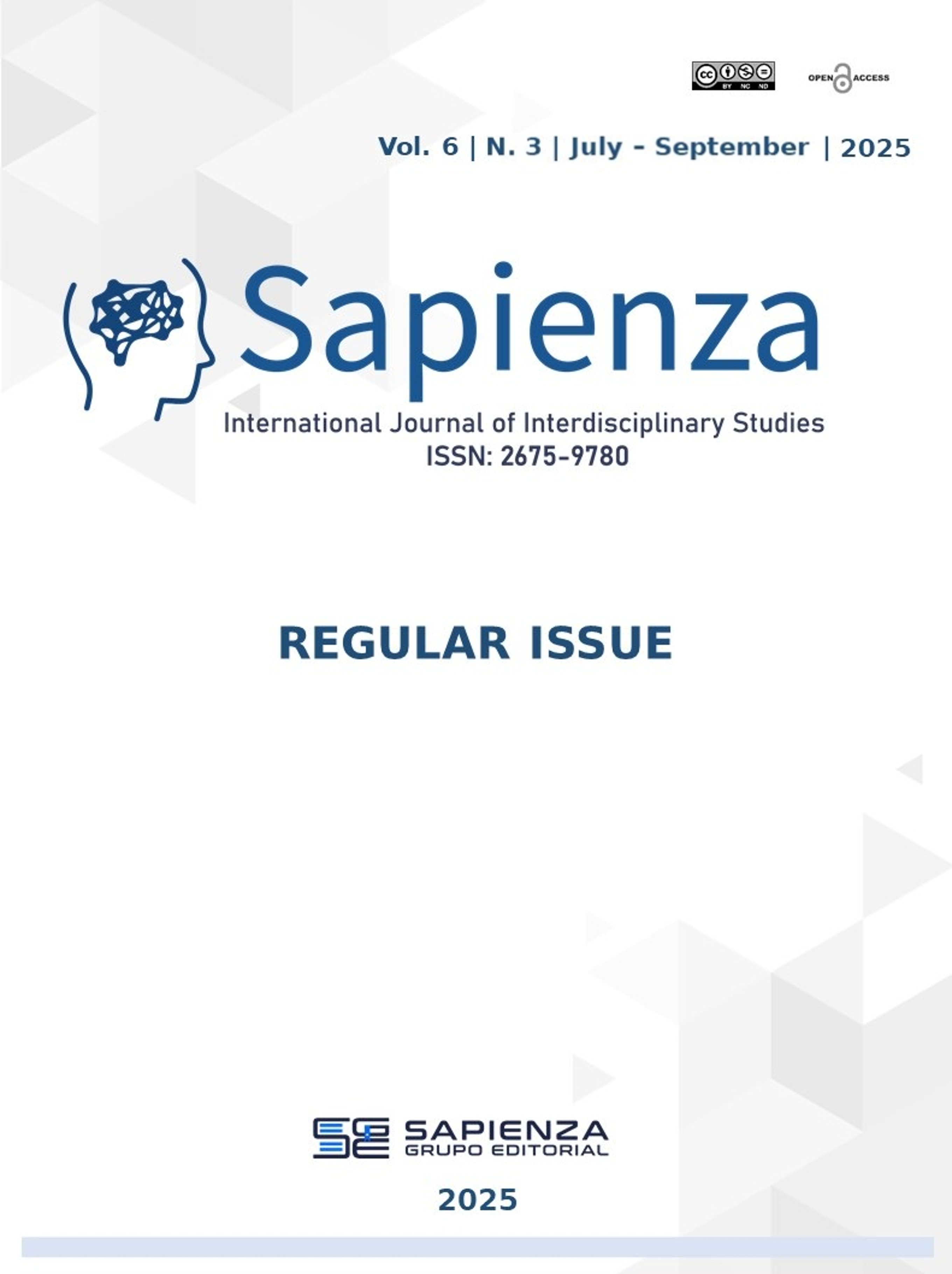 					View Vol. 6 No. 3 (2025): Regular Issue: Interdisciplinary Studies
				
