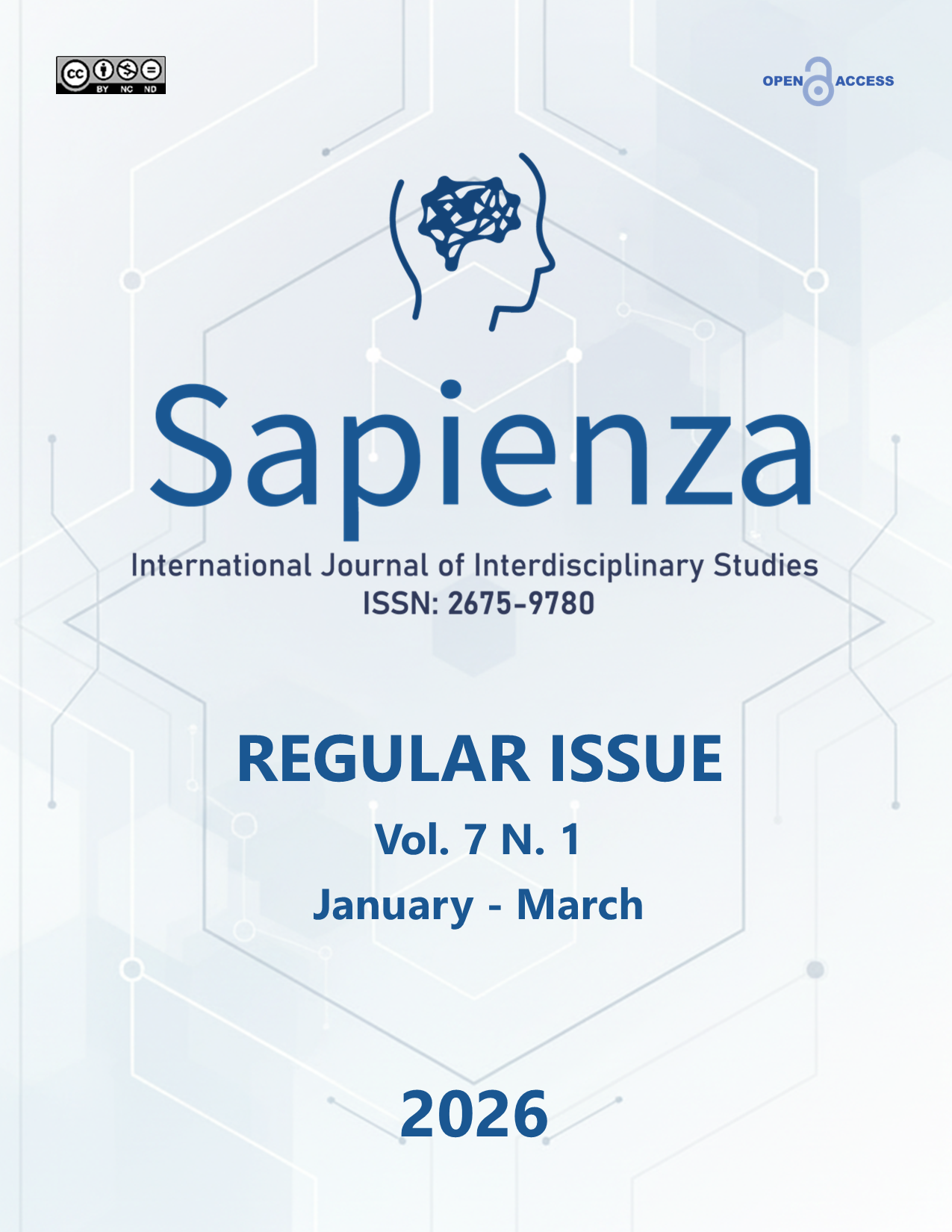 					View Vol. 7 No. 1 (2026): Regular Issue: Interdisciplinary Studies
				